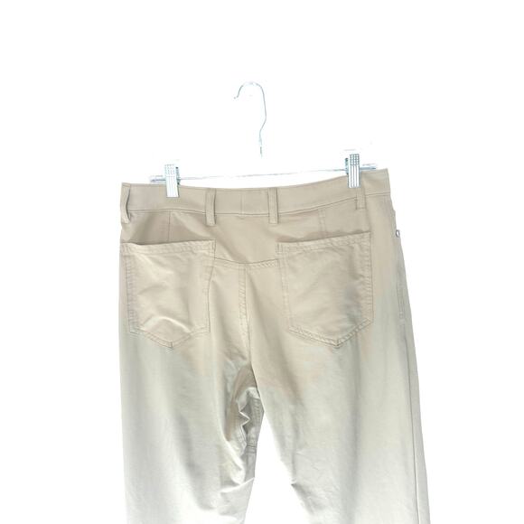 Olivers Men's Classic Basic Flexible Khaki Tan Passage Straight Leg Pant Size 30 - Picture 5 of 11